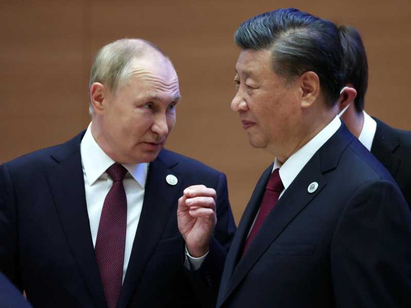 Vladimir Putin e Xi Jinping (Ansa)