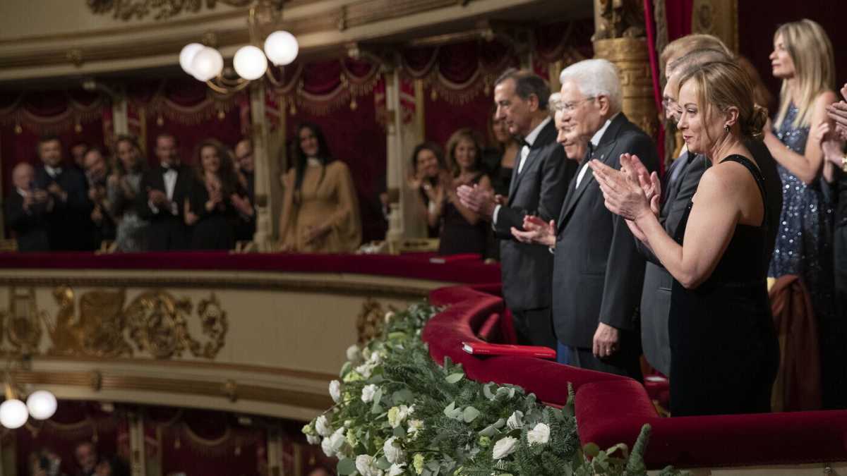 Immagine di Lo "scontro" politico alla Prima del Teatro alla Scala