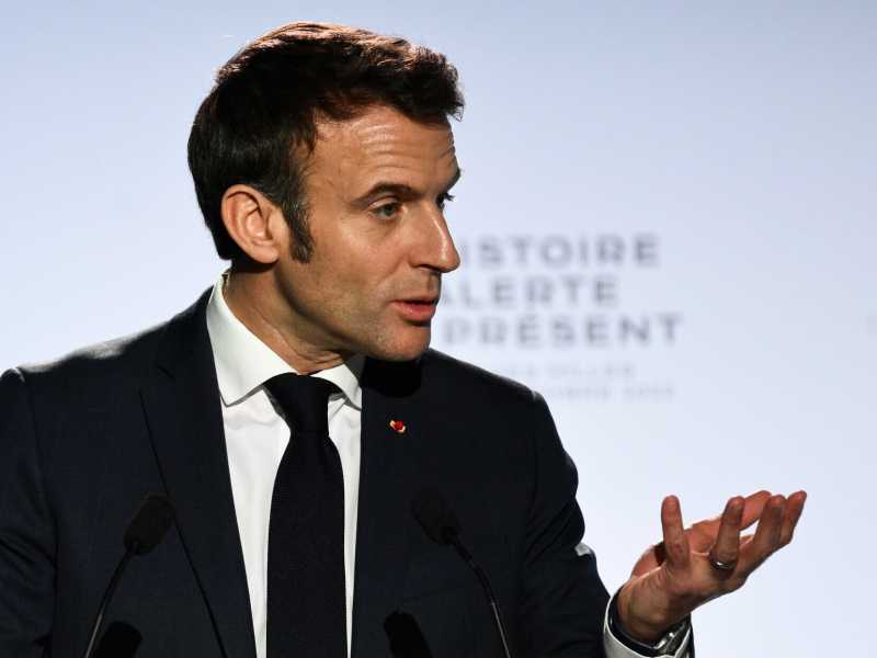 Emmanuel Macron (LaPresse)