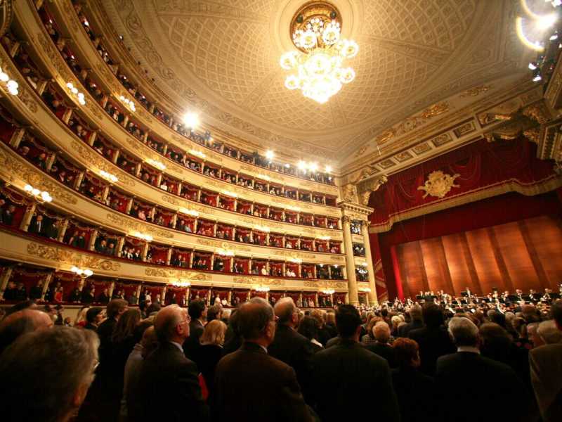 Il patto delle tre sedie nel Palco Reale alla Scala