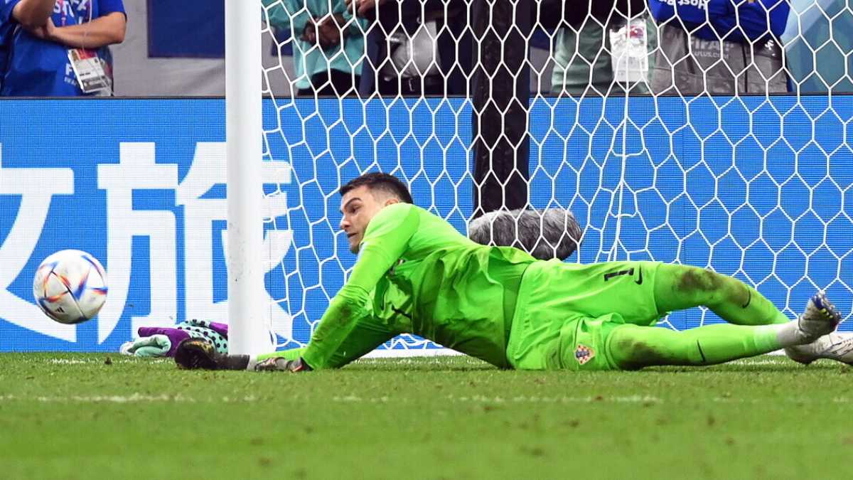 Immagine di La Croazia nelle mani di Dominik Livakovic