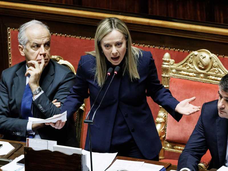 Giorgia Meloni (LaPresse)
