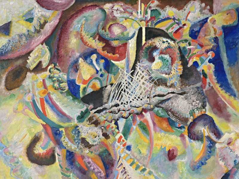 Wassily Kandinsky, "Fuga", 1914 (Wikipedia) <br />