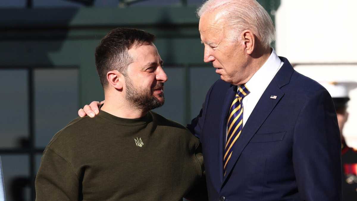 Immagine di Il messaggio di Zelensky e Biden insieme a Putin e al mondo