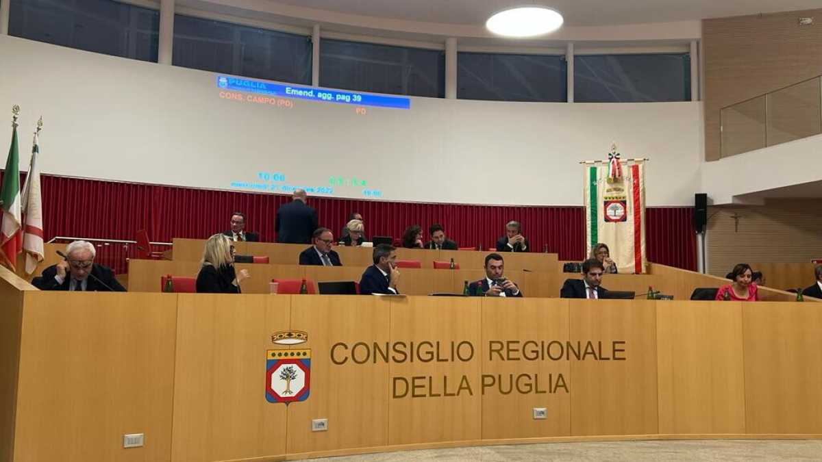 Immagine di In Puglia il Bilancio passa (anche) grazie ad Azione. E i consiglieri si allungano il mandato