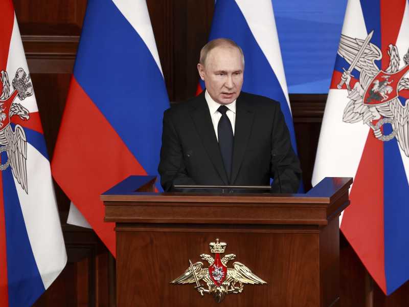 Foto di Sergey Fadeichev, Sputnik, Kremlin Pool Photo, via AP, via LaPresse&nbsp;<br />