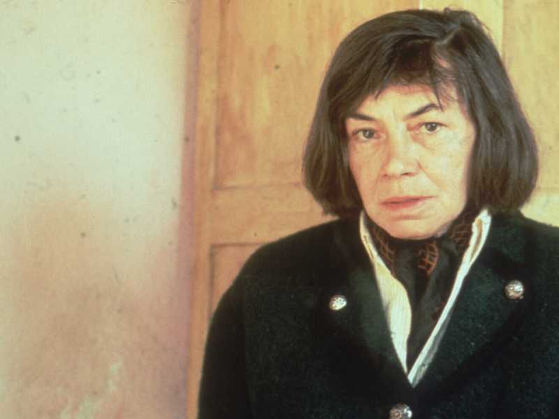 La scrittrice americana Patricia Highsmith (foto Hulton Archive/Getty Images) <br />
