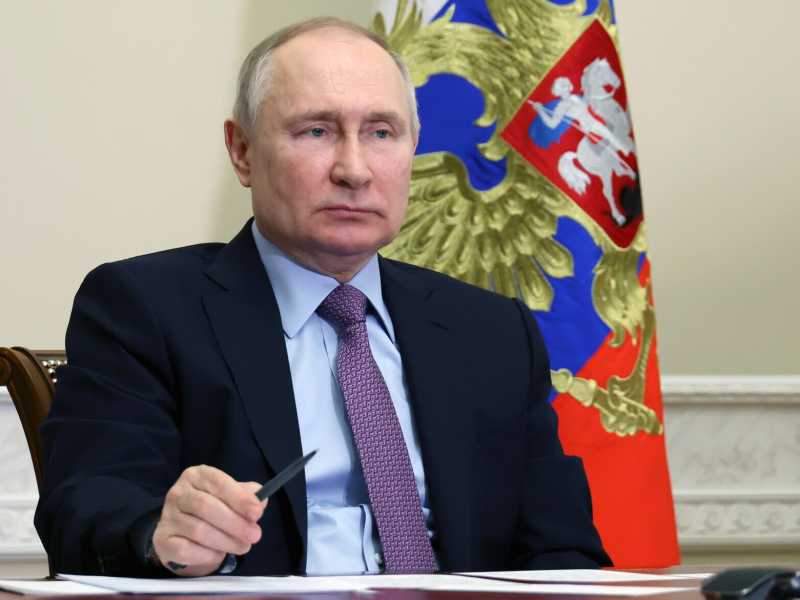 Foto di Mikhail Klimentyev, Sputnik, Kremlin Pool Photo, via AP, via LaPresse&nbsp;<br />