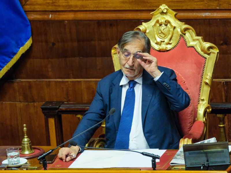Foto di Mauro Scrobogna, via LaPresse &nbsp;<br />