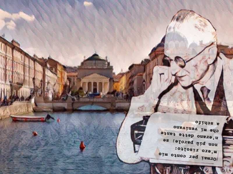 &ldquo;La morte di Antonio Livesay&rdquo; &egrave; un racconto di Giani Stuparich ripubblicato da Aracne nel 2015 (grafica di Giovanni Battistuzzi)&nbsp;<br />