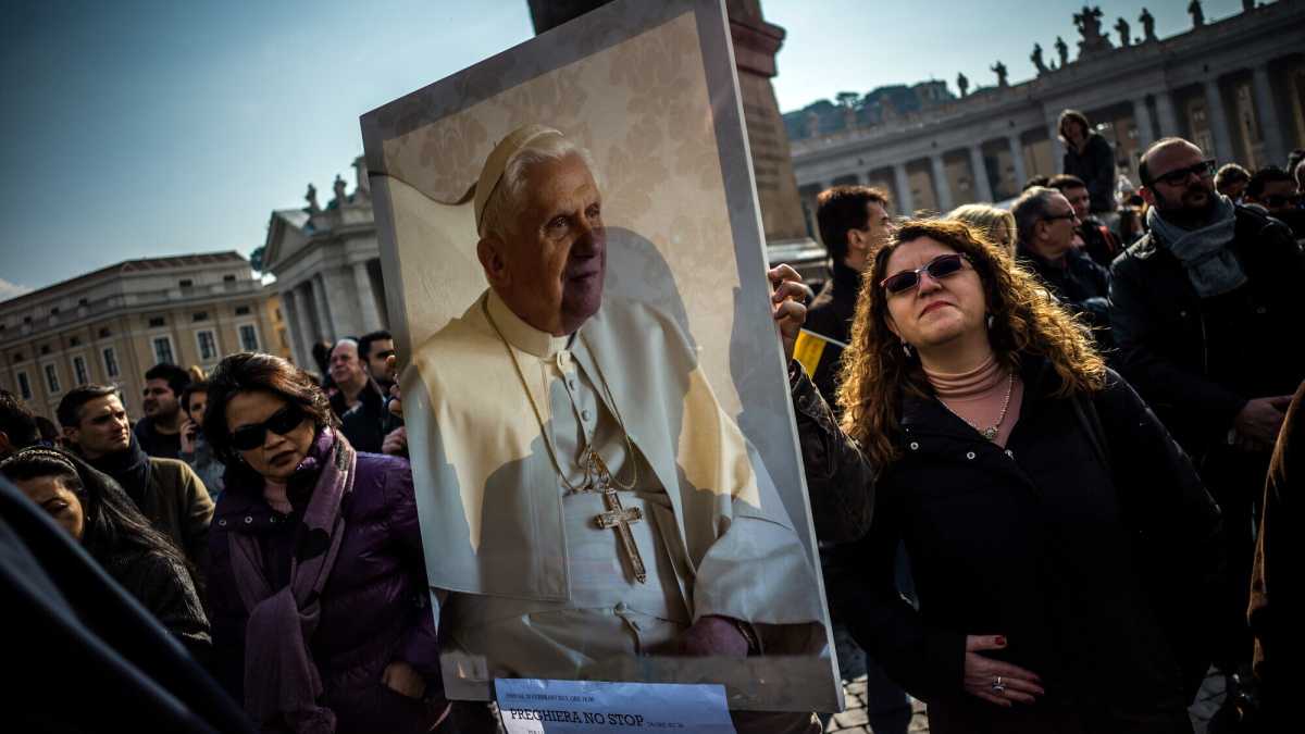 Immagine di Benedetto XVI ci ha riconciliati col fluire della storia
