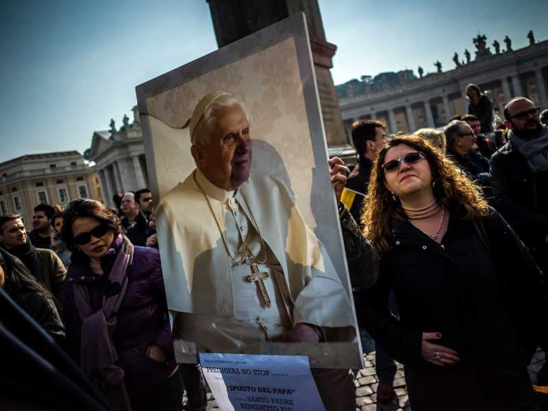 Benedetto XVI ci ha riconciliati col fluire della storia