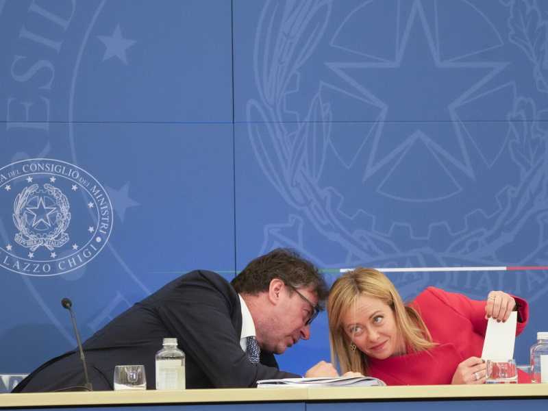 Meloni si prende il Mef. Chiede a Giorgetti la sostituzione di Rivera da 'esiliare' all'estero