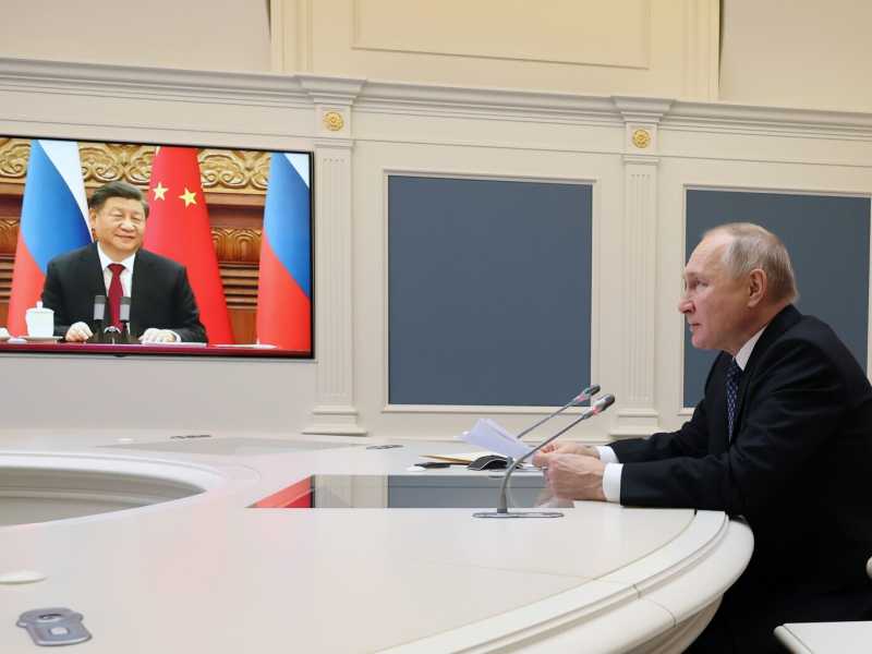 Foto di Mikhail Klimentyev, Sputnik, Kremlin Pool Photo via AP, via LaPresse&nbsp;<br />