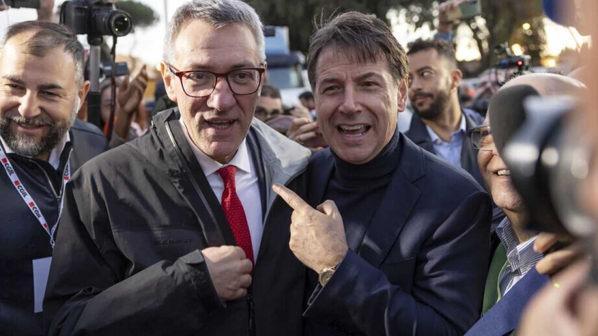 Immagine di Non solo nel Lazio, le affinità elettive tra Conte e la Cgil di Landini