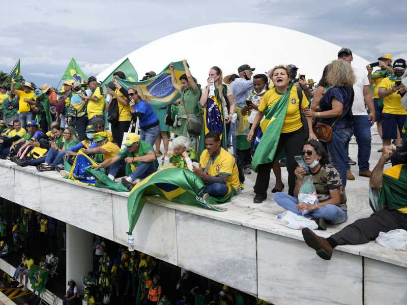 Foto di Eraldo Peres, AP Photo, via LaPresse <br />