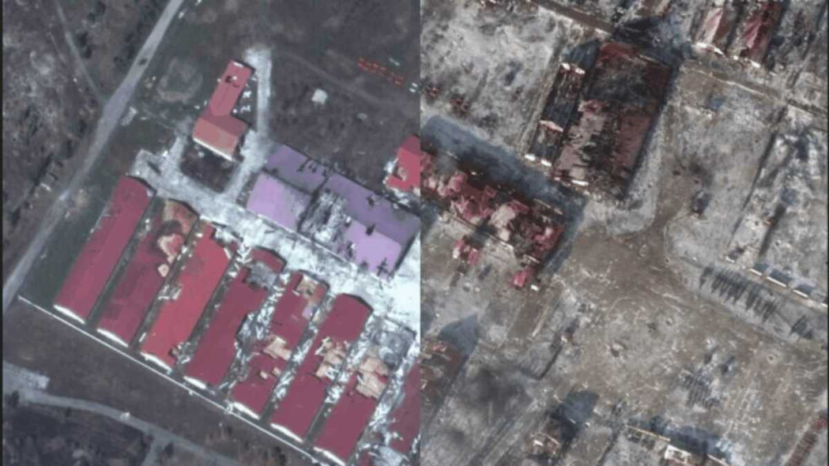 Immagine di Più crateri che terra. Cosa resta di Soledar dopo gli attacchi russi