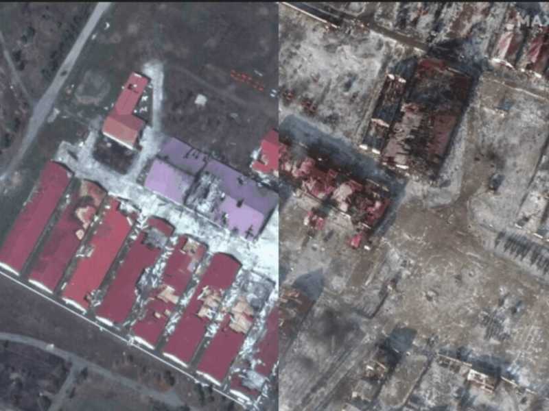 Più crateri che terra. Cosa resta di Soledar dopo gli attacchi russi