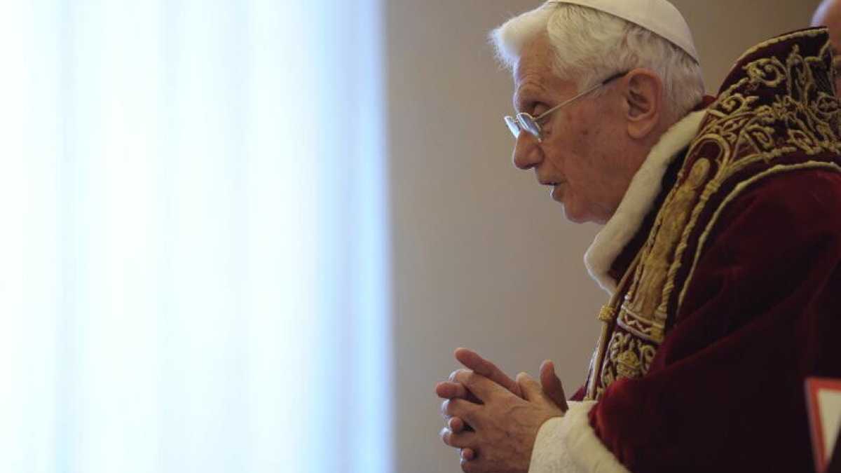 Immagine di Benedetto XVI, l’ultimo occidentale
