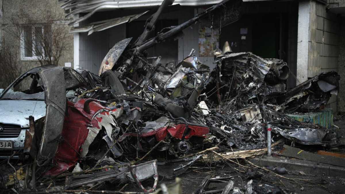 Immagine di Il ministro dell'Interno ucraino Monastyrsky è morto in un incidente in elicottero