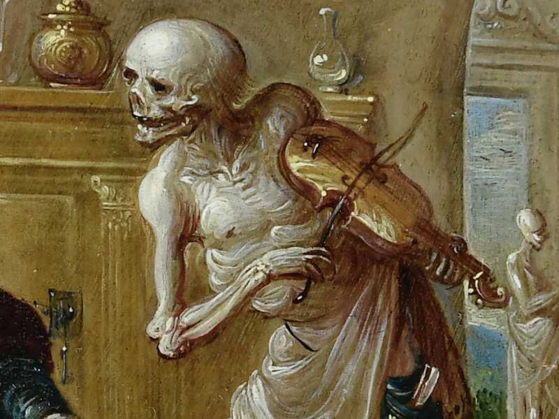 Frans Francken, "La morte suona il violino" (Wikipedia)&nbsp;