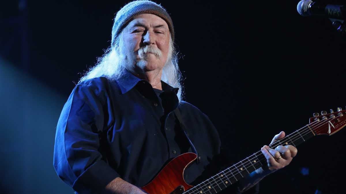 Immagine di David Crosby, un’icona americana “larger than life”