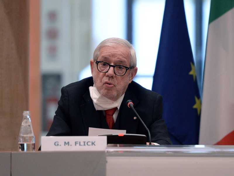 Giovanni Maria Flick (Ansa)