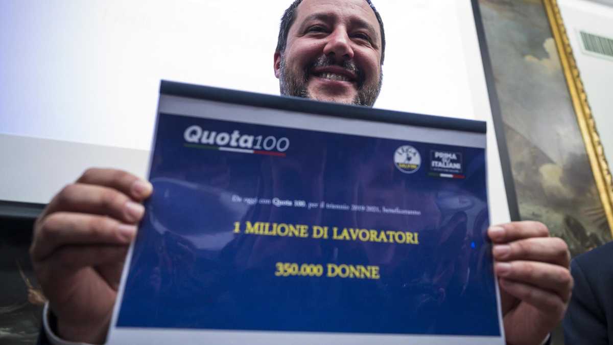 Immagine di I danni di Quota 100 a scuola e sanità. Grazie Lega, grazie M5s