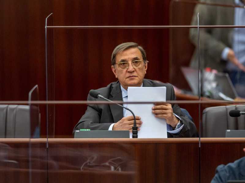 L'assessore alla Sicurezza della Regione Lombardia Romano La Russa (foto LaPresse)