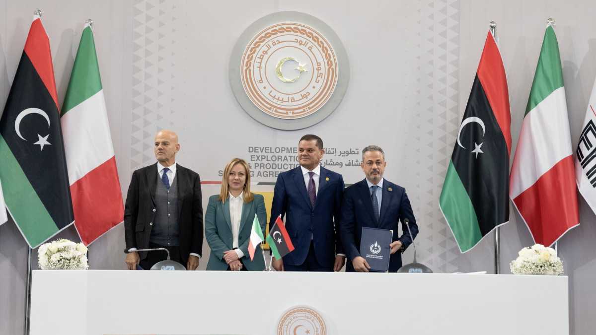 Immagine di Il Piano Mattei si è fermato a Tripoli, che contesta l’accordo sul gas con Eni