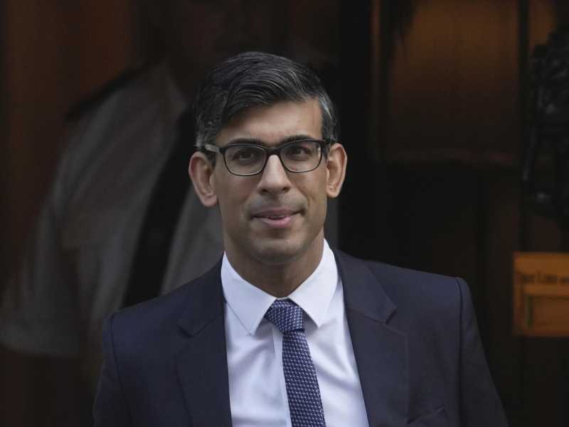 Il primo ministro Rishi Sunak (Lapresse)