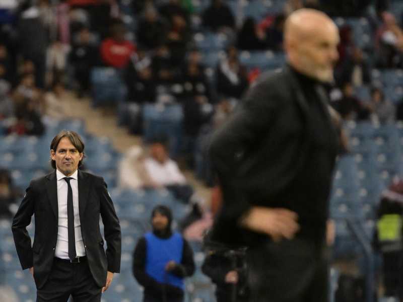 Un'immagine dall'ultimo derby (Lapresse)