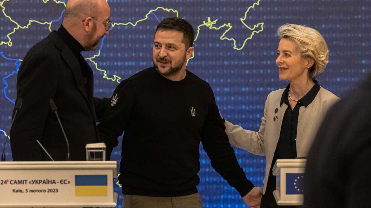 Immagine di Zelensky pensa di andare a Bruxelles per sbloccare i freni dell’Ue