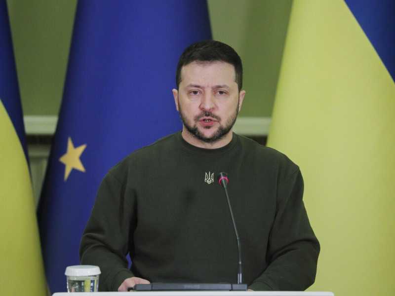 Volodymyr Zelensky (Ansa) <br />