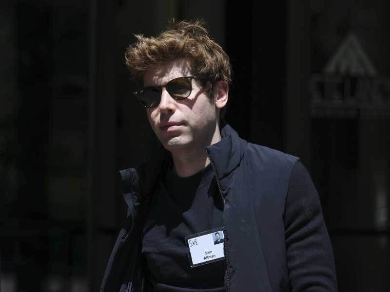 Sam Altman (Kevin Dietsch/Getty Images) <br />