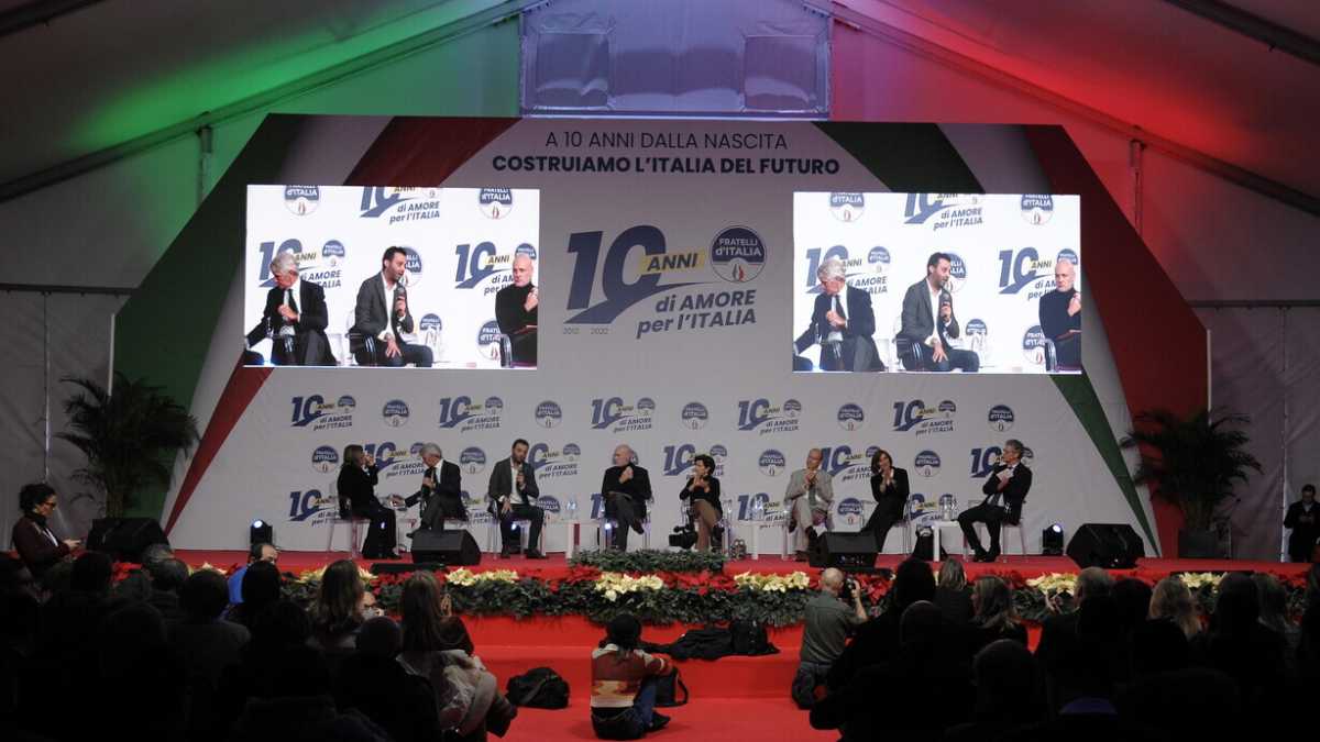 Immagine di FdI si spacca per le regionali nel Lazio: il litigio ai gazebo finisce in rissa