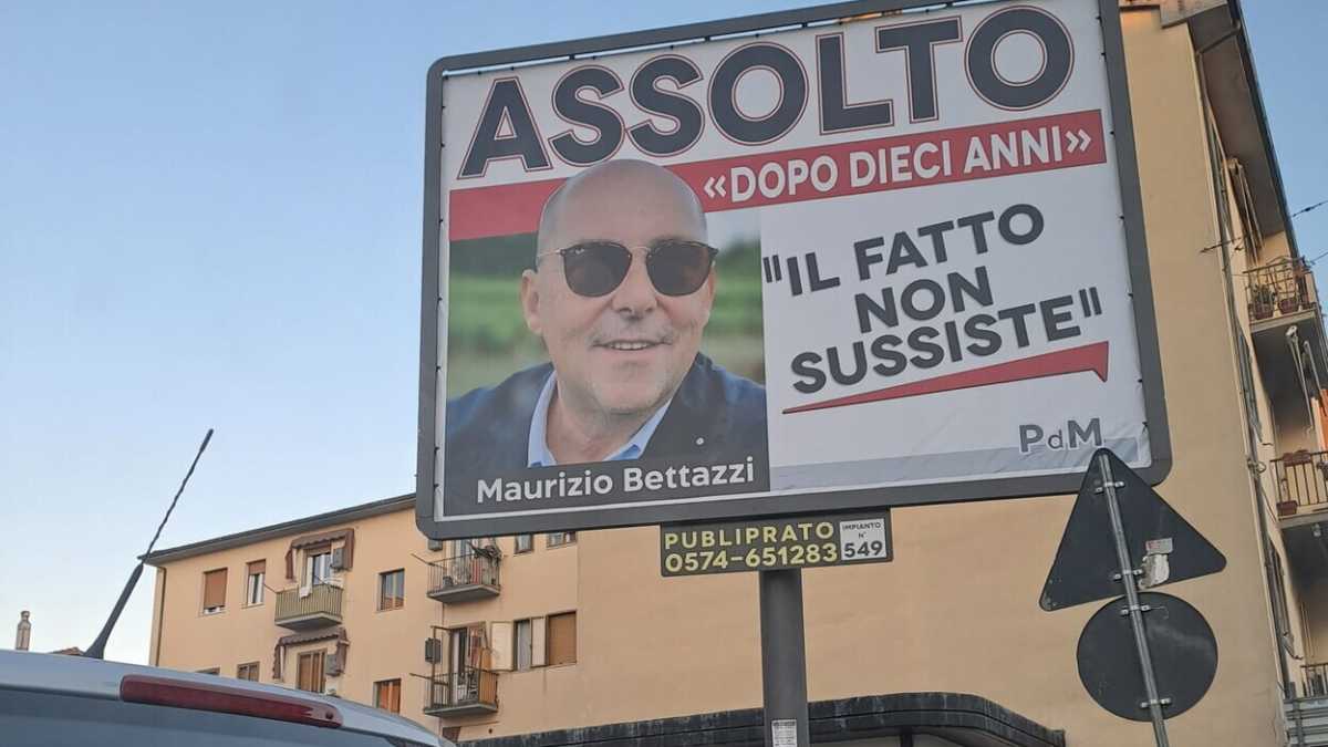 Immagine di Assolto dopo dieci anni, tappezza Prato di manifesti: "Tutti devono sapere il calvario che ho subito"