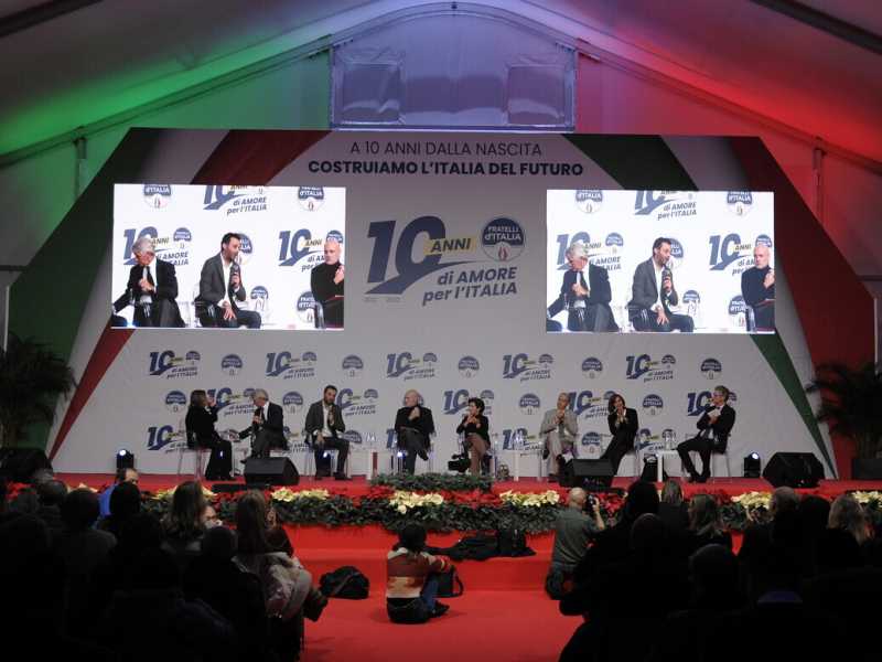 FdI si spacca per le regionali nel Lazio: il litigio ai gazebo finisce in rissa