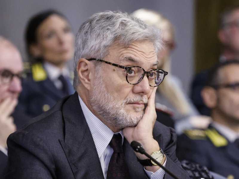 Il procuratore nazionale antimafia Giovanni Melillo (Ansa)