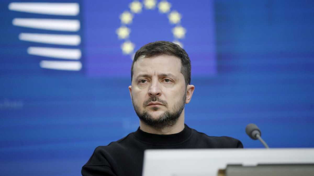 Immagine di Zelensky al Parlamento europeo: "l'Ucraina sarà un membro dell'Ue, un'Ucraina vittoriosa"