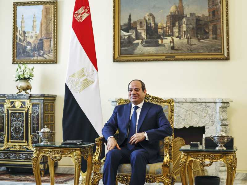 Foto di Khaled Desouki, Pool Photo, via AP, via LaPresse <br />