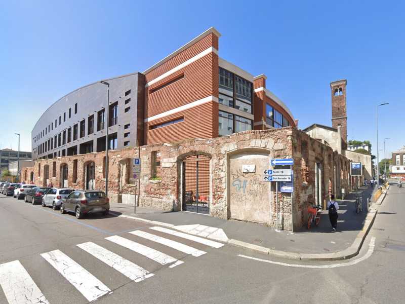 L&rsquo;edificio in via San Barnaba indicato come sede del Tribunale Ue dei brevetti (Ansa)
