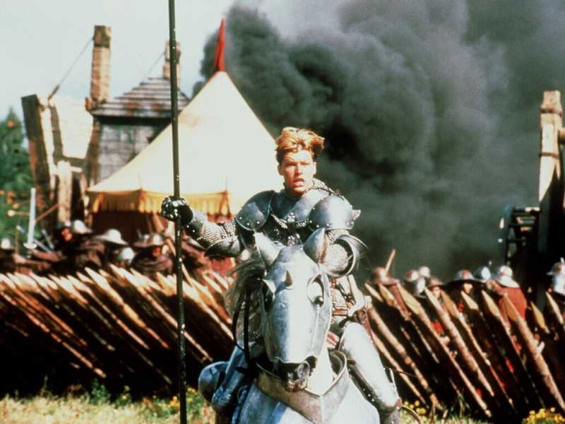 Milla Jovovich è Giovanna d’Arco in “The Messenger: The Story of Joan of Arc” di Luc Besson, 1999 (Olycom) <br />