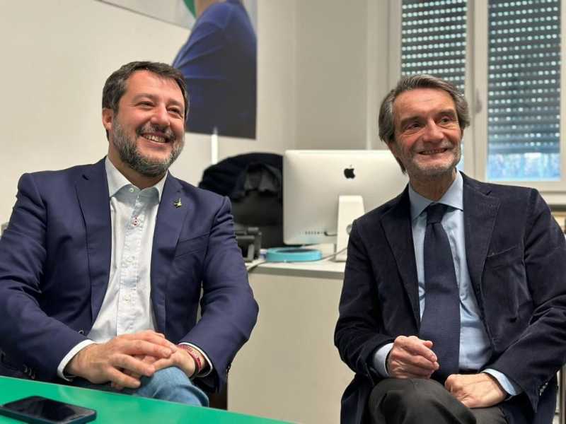 Sorpresa: in Lombardia la Lega tiene, anzi, migliora. E Salvini gongola