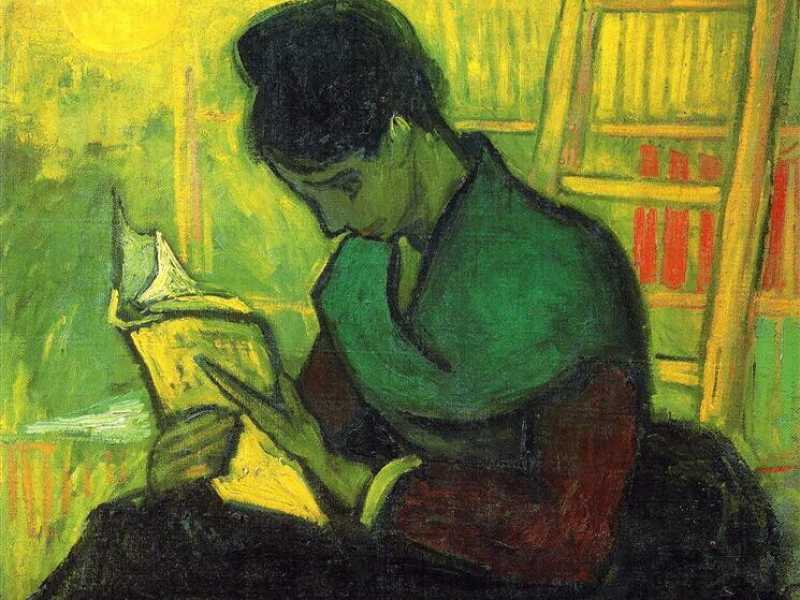 La lettrice di romanzi, Vincent van Gogh, 1888; Arles, Bouches-du-Rh&ocirc;ne&nbsp;<br />