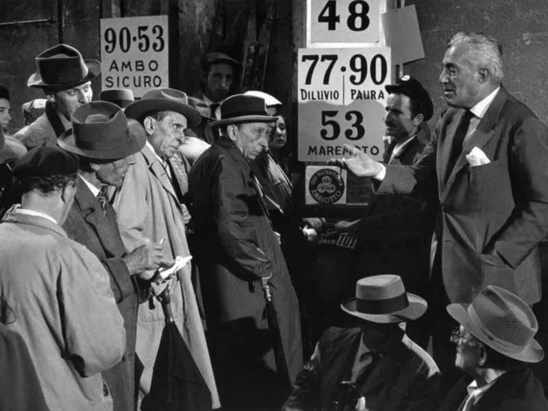 Una scena di "Il giudizio universale", un film del 1961 diretto da Vittorio De Sica&nbsp;<br />