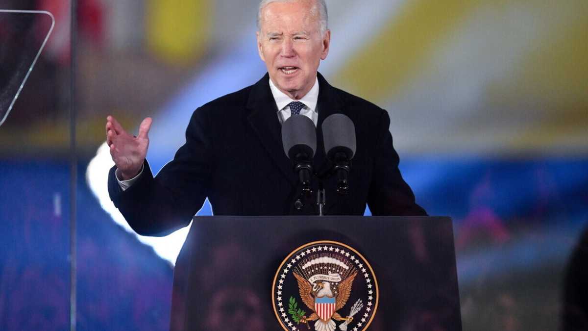 Immagine di L'Ucraina è ancora libera, dice Joe Biden