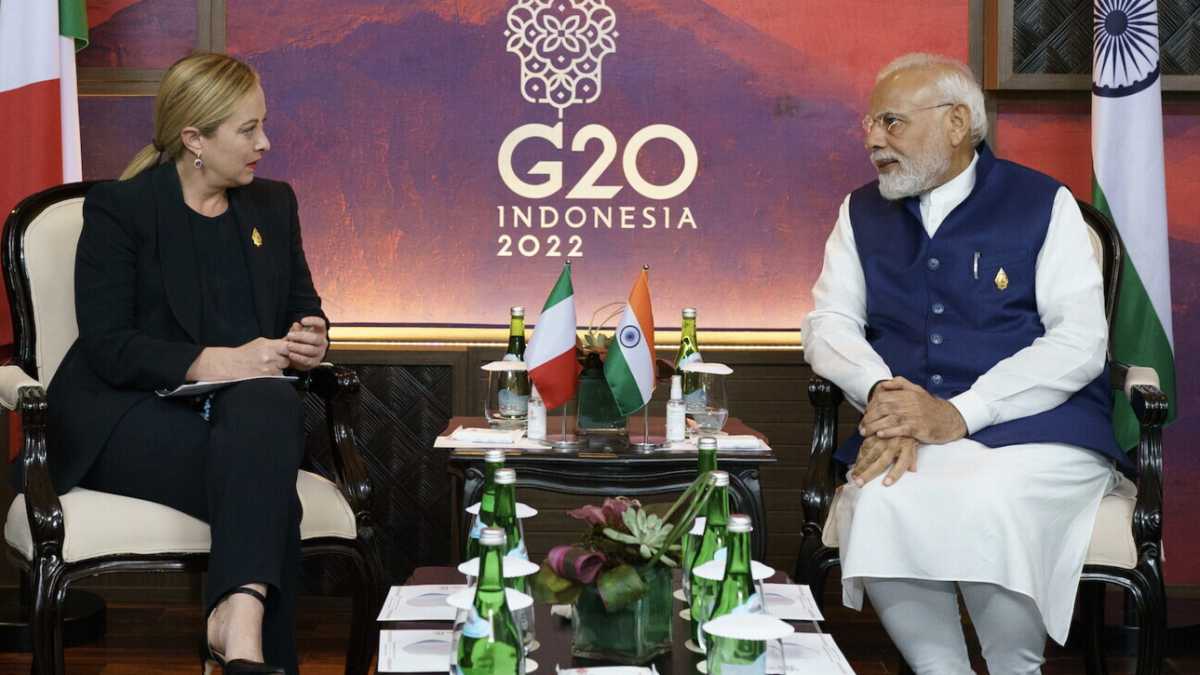 Immagine di Gli indiani aspettano la “poster girl della destra europea" Meloni con una domanda: e la Cina?