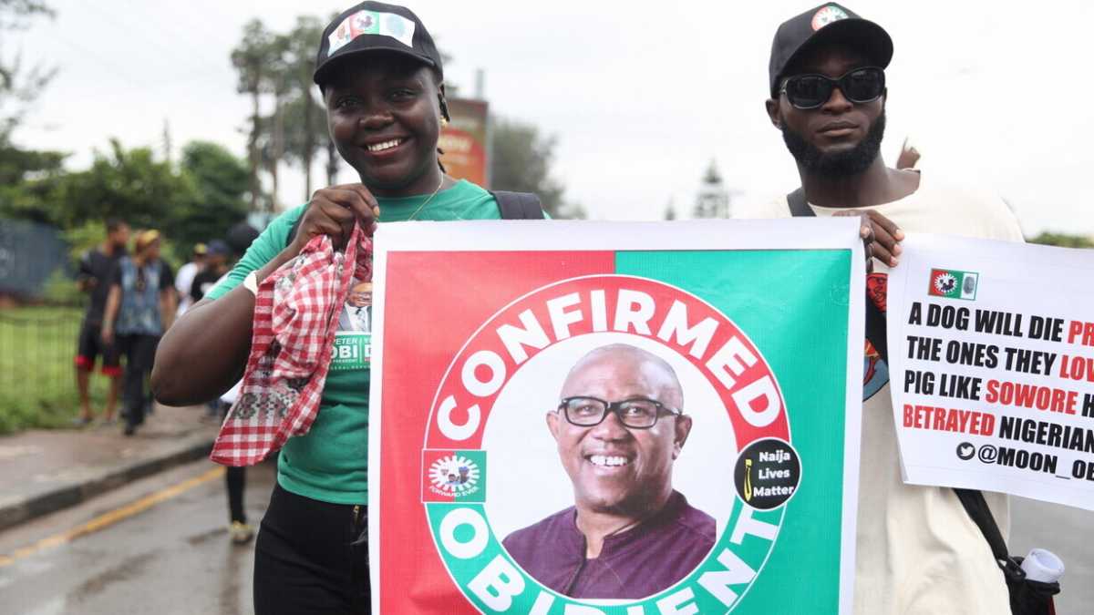 Immagine di Peter Obi, l’outsider “frugale” che corre alle presidenziali in Nigeria