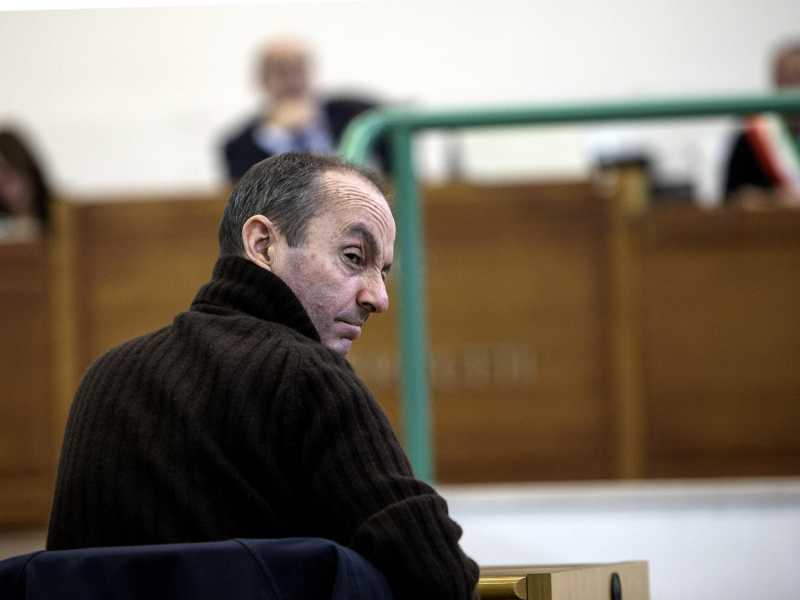 Massimo Ciancimino in tribunale per la Trattativa stato mafia (Ansa)